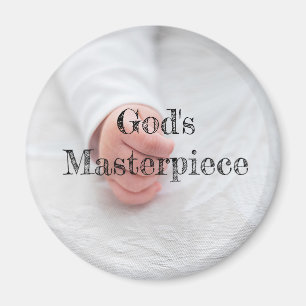 Íman Magneta Pro-Life de Deus
