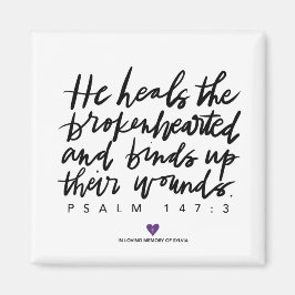 Íman Magneta Psalm Square SylviasStory