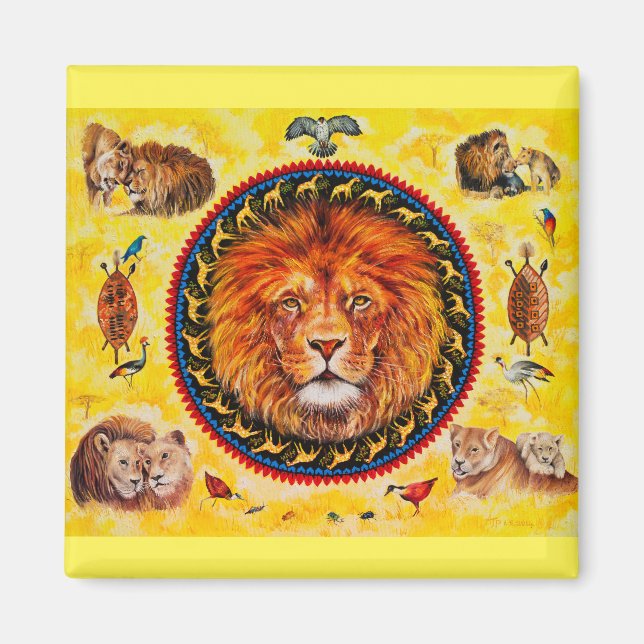 Íman Magneta quadrada (Frente)