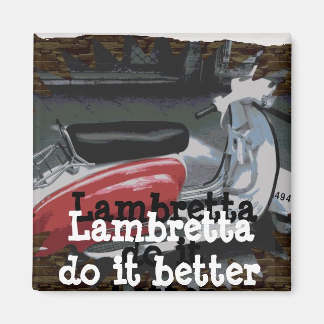 Íman Magneta quadrada (Frente)