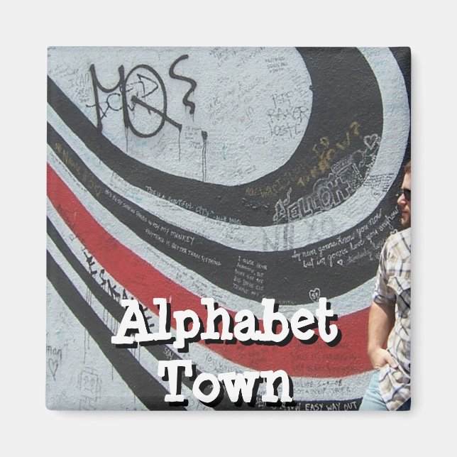 Íman Magneta quadrada (Frente)