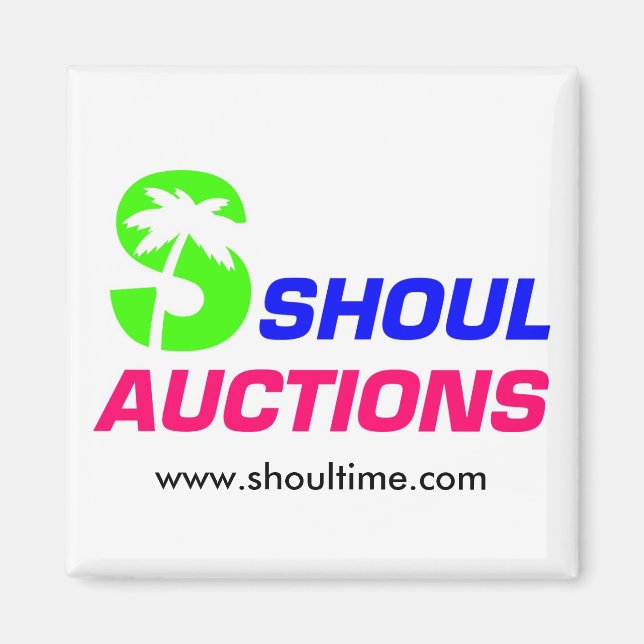 Íman Magneta quadrada de 2" (Frente)