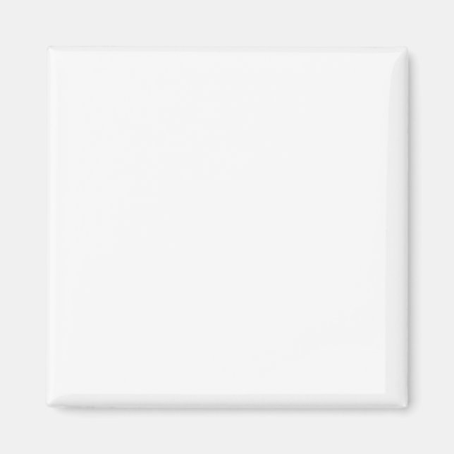 Íman Magneta quadrada de 2 pol personalizável (Frente)