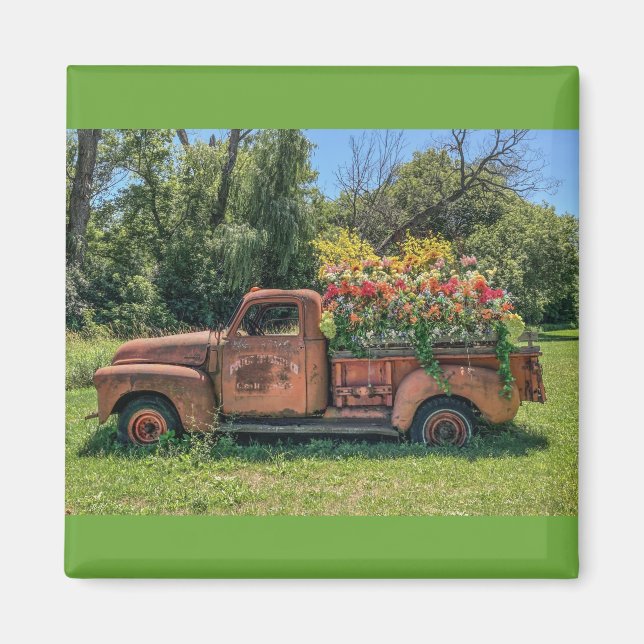 Íman Magneta quadrada de 2 polegadas (Frente)