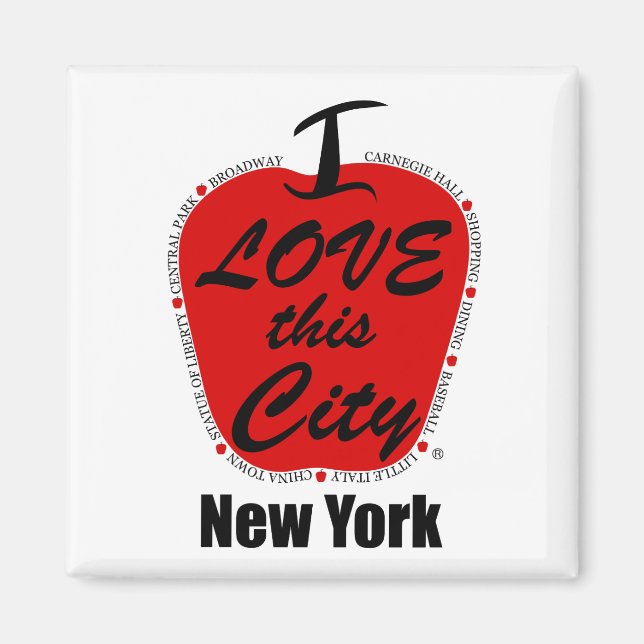 Íman Magneta quadrada de 2 polegadas (Frente)