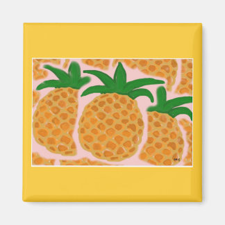 Íman Magneta quadrada de ananás