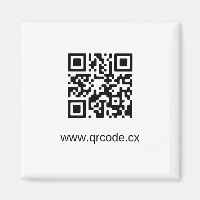 Íman Magneta Quadrada Personalizada (Frente)