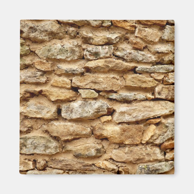 Íman Magneta Quadrada Stonework (Frente)