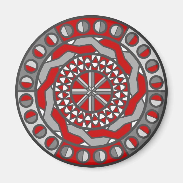 Íman Magneta Red Machinery (Frente)