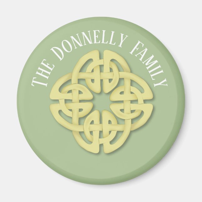 Íman Magneta redonda Celta, De 2¼ Polegadas (Frente)