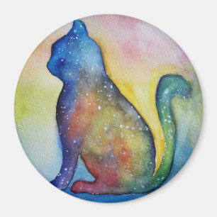 Íman Magneta redonda do gato