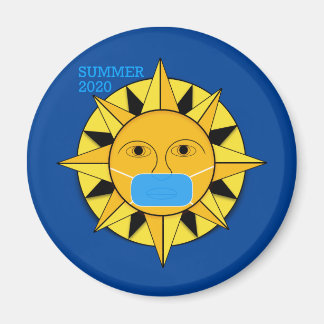 Íman Magneta redonda do Verão de 2020