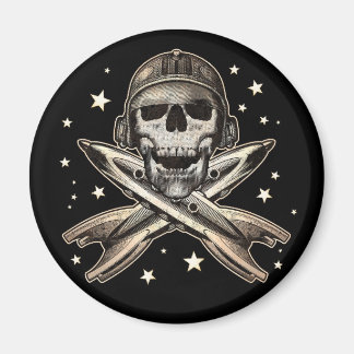 Íman Magneta redonda pirata espacial