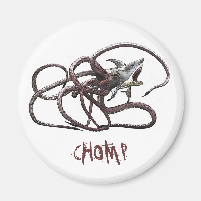 Íman Magneta Sharktopus CHOMP (Frente)
