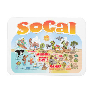 Íman Magneta SoCal Souvenir
