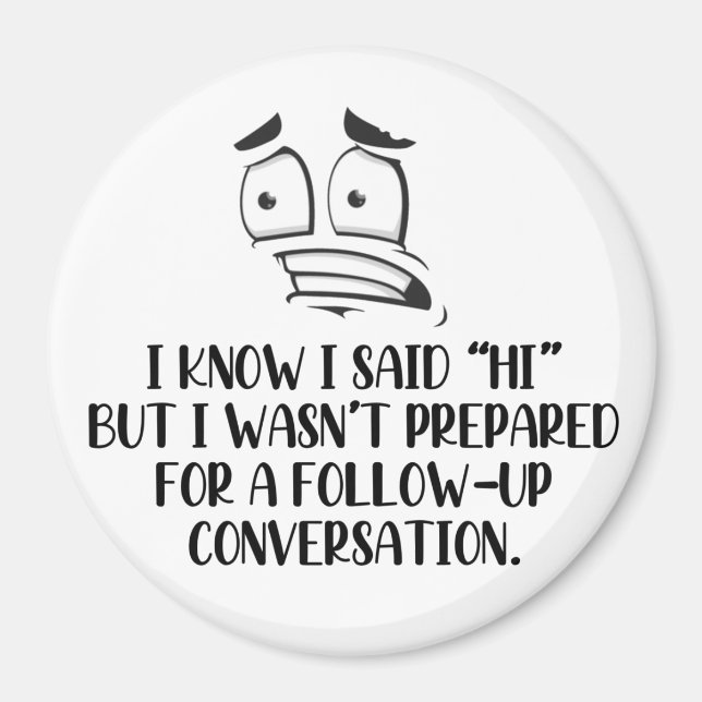 Íman Magneta socialmente awkward (Frente)