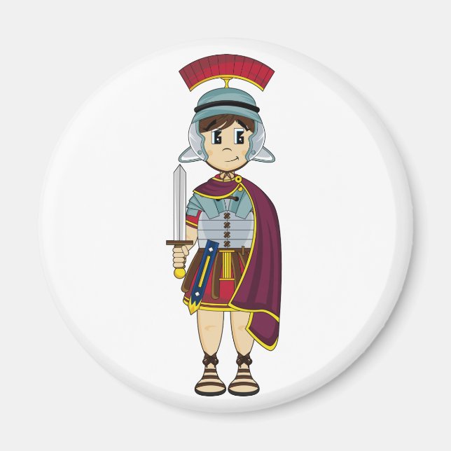 Íman Magneta Soldier Romana Cute (Frente)