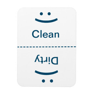 Íman Magneta suja e limpa - Azul - (Sorriso/Descoberto)