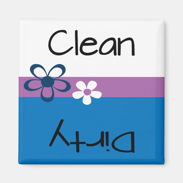 Íman Magneta suja limpa da máquina de lavar louça (Frente)