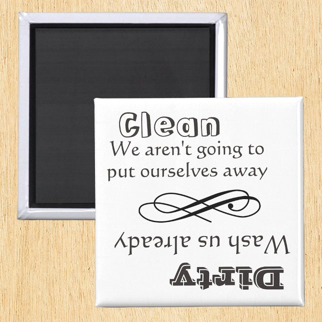 Íman Magneta suja limpa da máquina de lavar louça (Criador carregado)