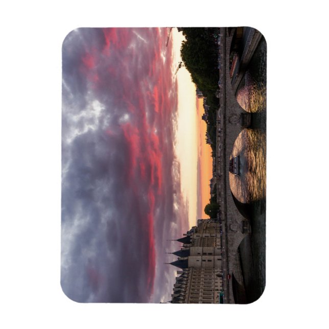 Íman Magneta Sunset Paris (Vertical)