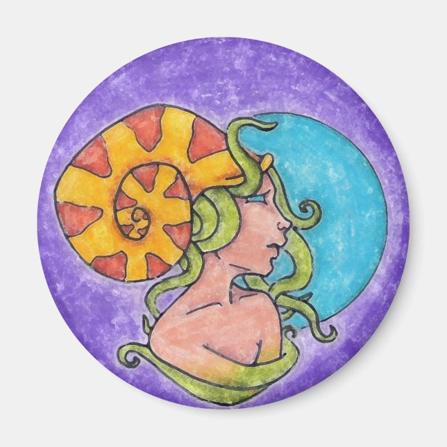 Íman Magneta Tentacle Girl (Frente)