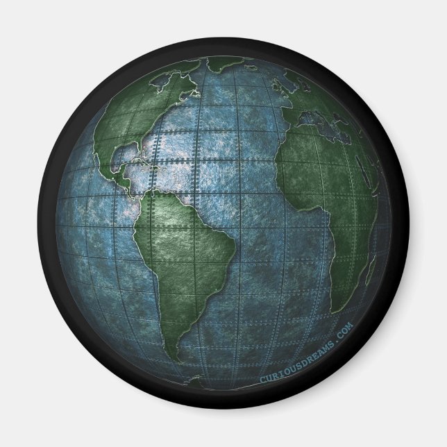 Íman Magneta Terra Plantada em Ferro (Frente)