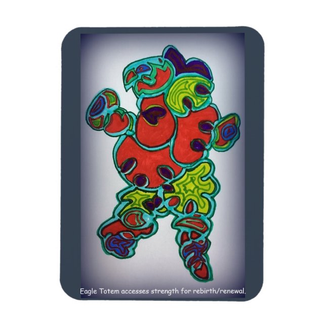 Íman Magneta Totem da Águia (Vertical)