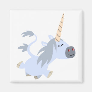 Íman Magneta Unicorn de Cartoon de Trote