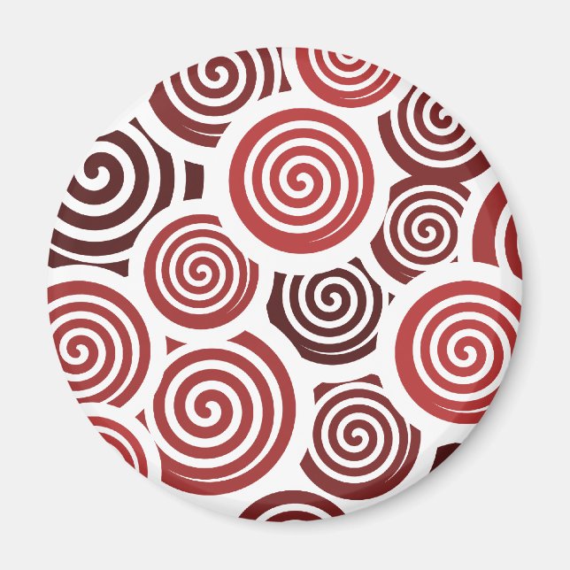 Íman Magneta vermelha (Frente)