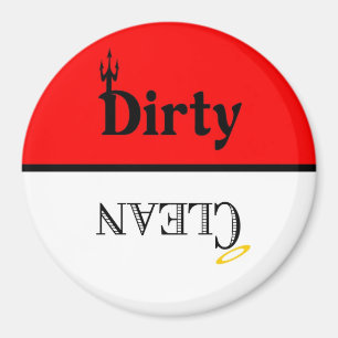 Íman Magneta vermelha/branca suja/limpa da máquina de 