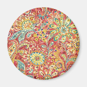 Íman Magnete Floral Colorida