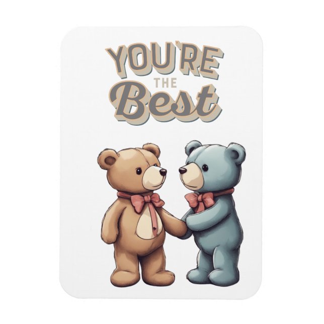 Íman  Magnete für Fans von Teddybären (Vertical)