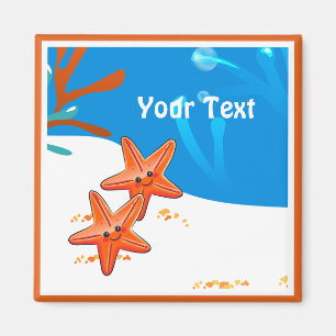 Íman Magnete Personalizado de Starfish Cinto Aquático