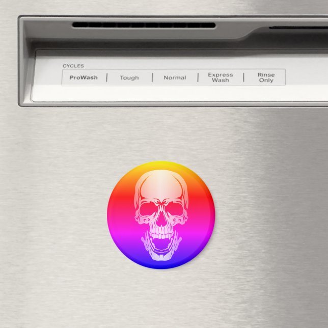 Íman Magnete Rainbow Skull Kitchen (In Situ (Dishwasher))