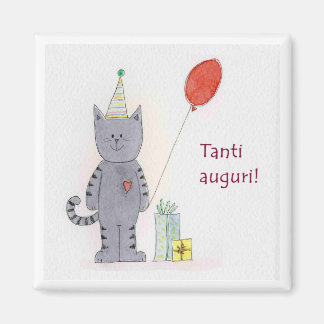 Íman Magnete "Tanti auguri!"