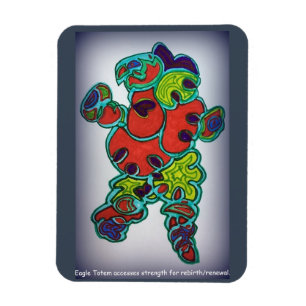 Íman Magnete Totem Águia