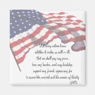 Íman Magnético de Cotação JFK KRW