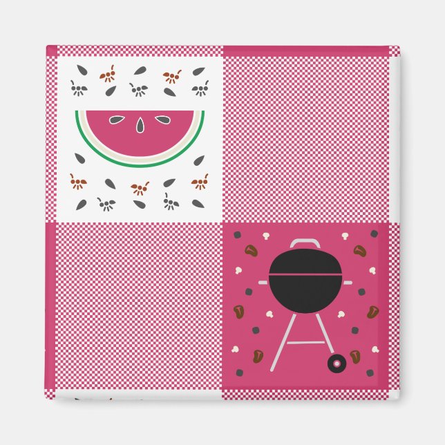 Íman Magnético de Verão (Frente)