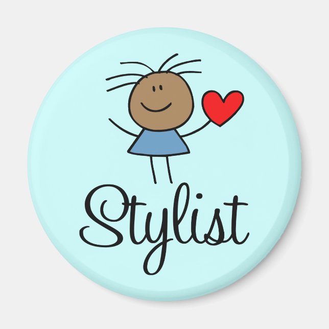 Íman Magnético Estylist Étnico (Frente)