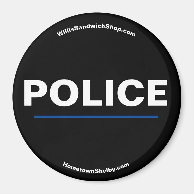 Íman Magneto Chefe de Polícia (Frente)