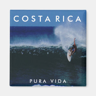 Íman Magneto Costa Rica Pura Vida Surf Souvenir