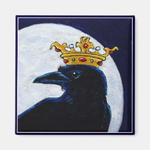 Íman Magneto Crow King Crown Moon