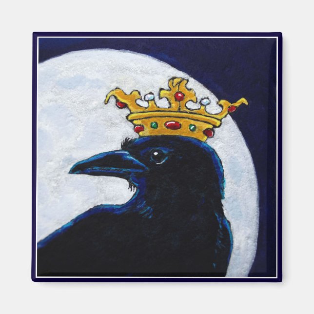 Íman Magneto Crow King Crown Moon (Frente)