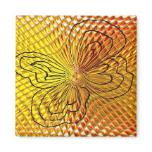 Magneto da Borboleta Honeycomb