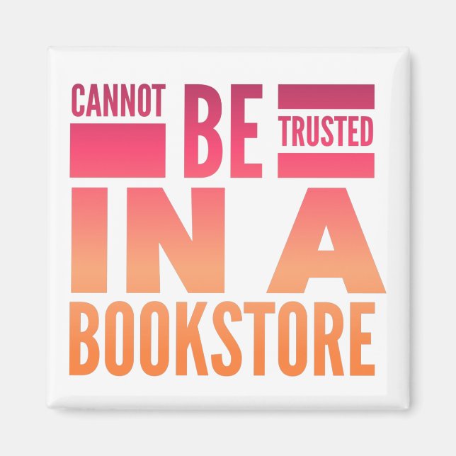 Íman Magneto de Amor de Leitura da Livraria (Frente)