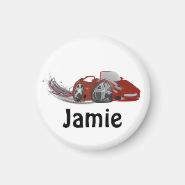 Íman Magneto de Cartoon Vermelho