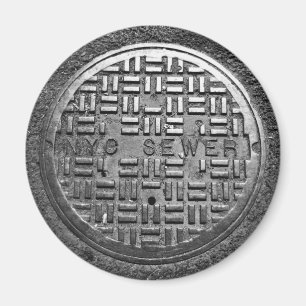 Íman Magneto de Cobrir de esgoto NYC