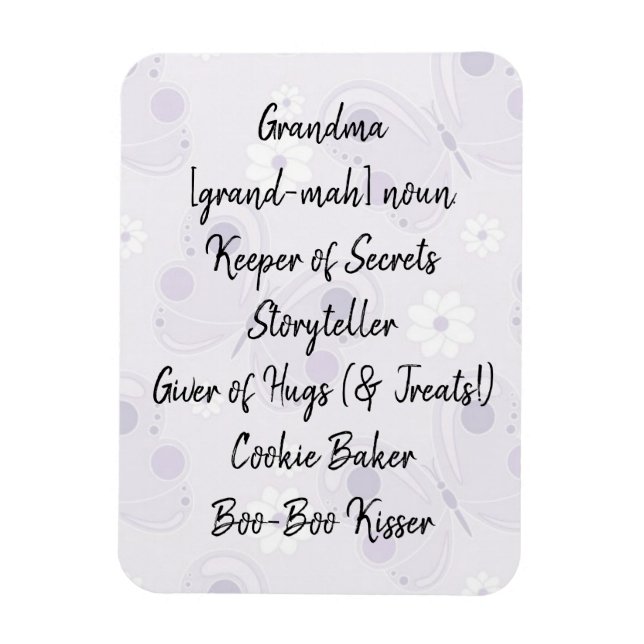 Íman Magneto de Definição Avó (Vertical)