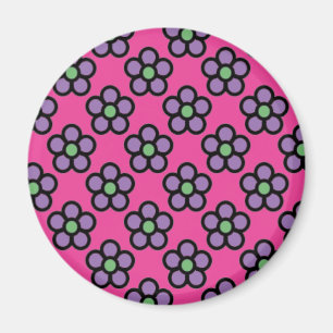 Íman Magneto de Flor Rosa